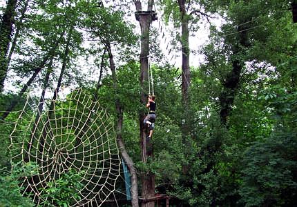 Rope climbing and high rope courses for each age