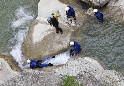 Canyoning in the Cevennes