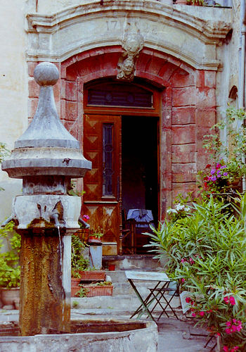 Brunnen von Anduze: la Fontaine Notre-Dame