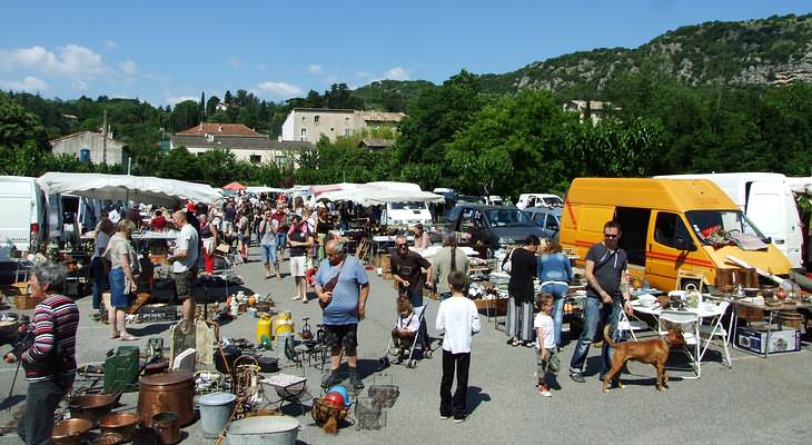 Flea markets in Anduze