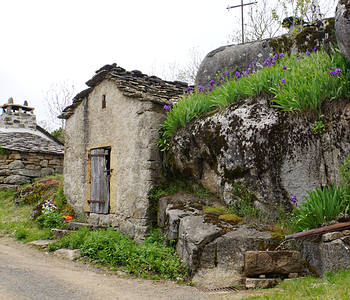 village of "Les Combettes" near Cham des Bondons