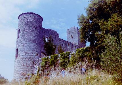 The castle of Tornac