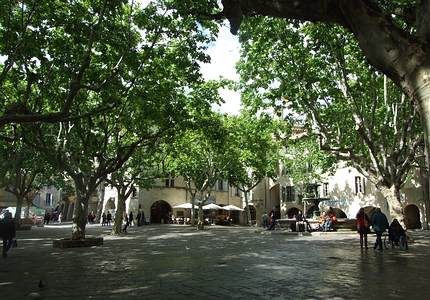 Place aux Herbes in Uzès