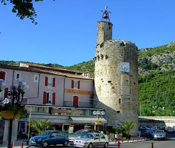 la Tour de l'Horloge in Anduze